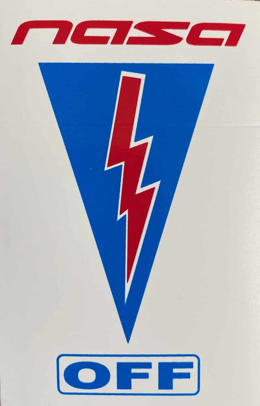 "Off" Sticker