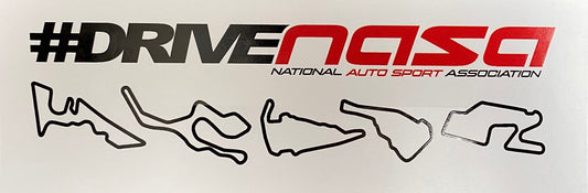 #DRIVENASA Track Outline Decal